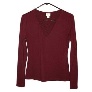 Long Sleeve with laced front side